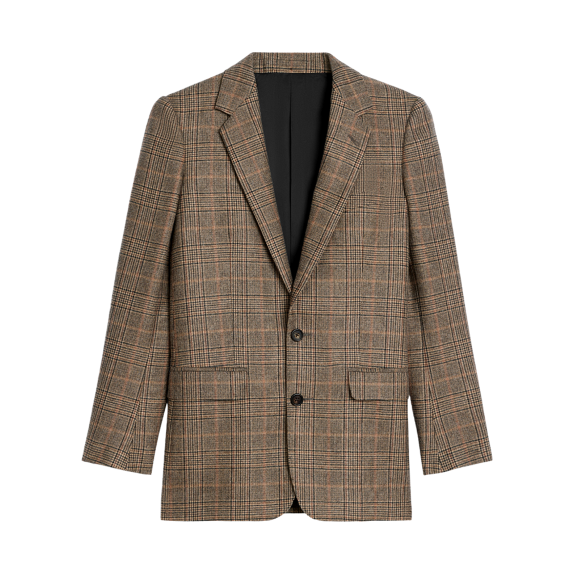 関税込 CELINE | VICTOIRE MAC IN PRINCE OF WALES WOOL Dark gray Prince of Wales Checked Wool Blazer | CELINE HOMME