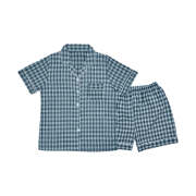 [3% 적립] (W) AONE Mono Check Short Sleeve Pajama Set Mint