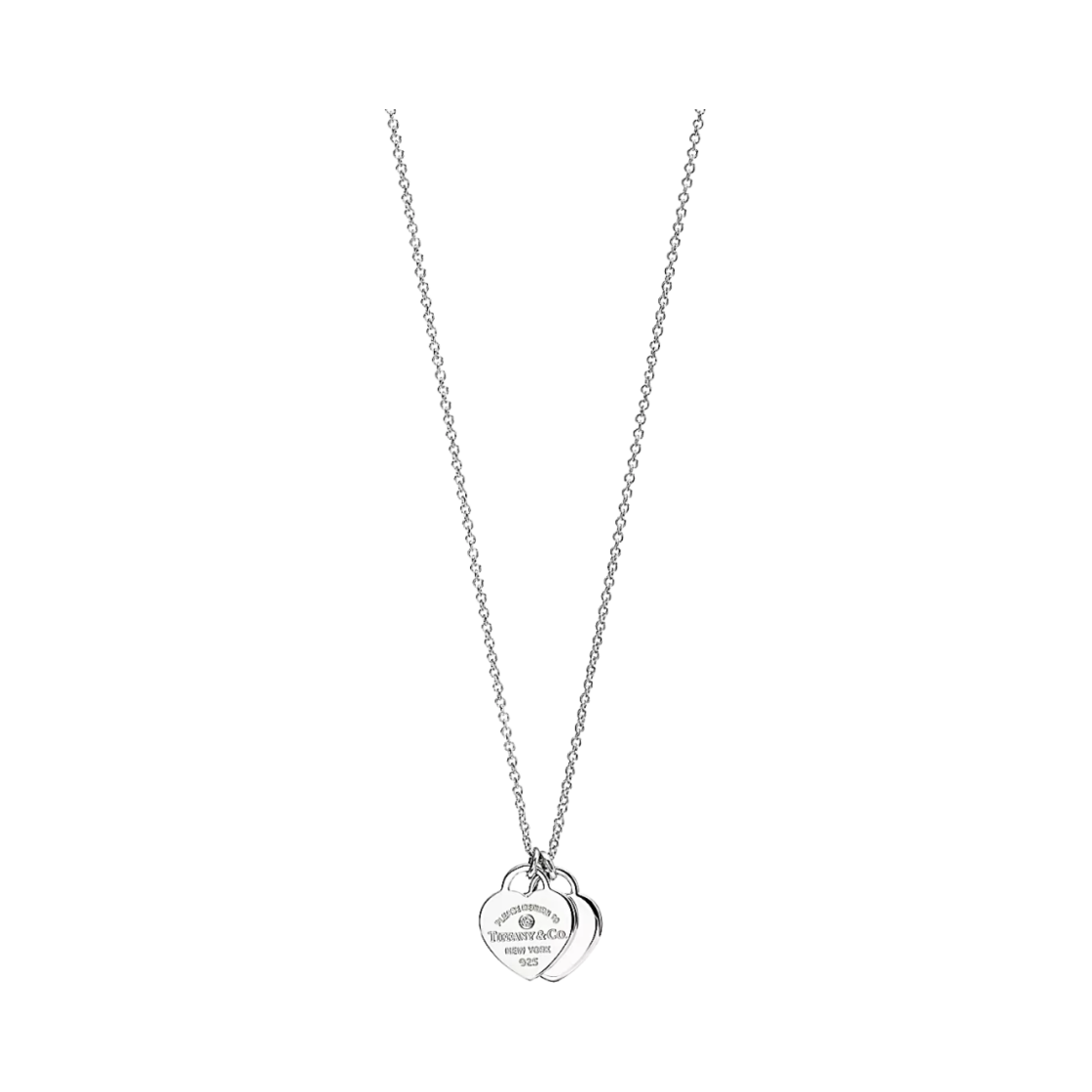 티파니 앤 코 리턴 투 티파니 미니 스털링 하트 태그 펜던트 실버 다이아몬드(Tiffany & Co. Return To Tiffany Heart Tag Pendant in Mini Sterling Silver with Diamond)