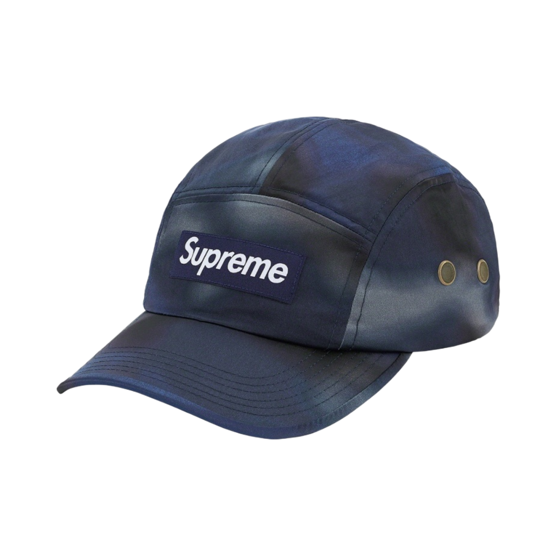 슈프림 워시드 사틴 카모 캠프캡 블루 카모 - 21SS(Supreme Washed Satin Camo Camp Cap Blue Camo - 21SS) - 1