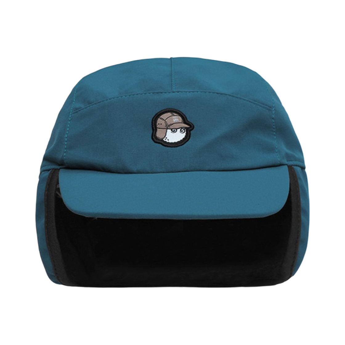 - Malbon Golf x 686 Dri Merino Earflap Hat Blue