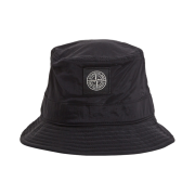 Stone Island 99376 Nylon Metal in Econyl Regenerated Nylon Bucket Hat Black - 23SS
