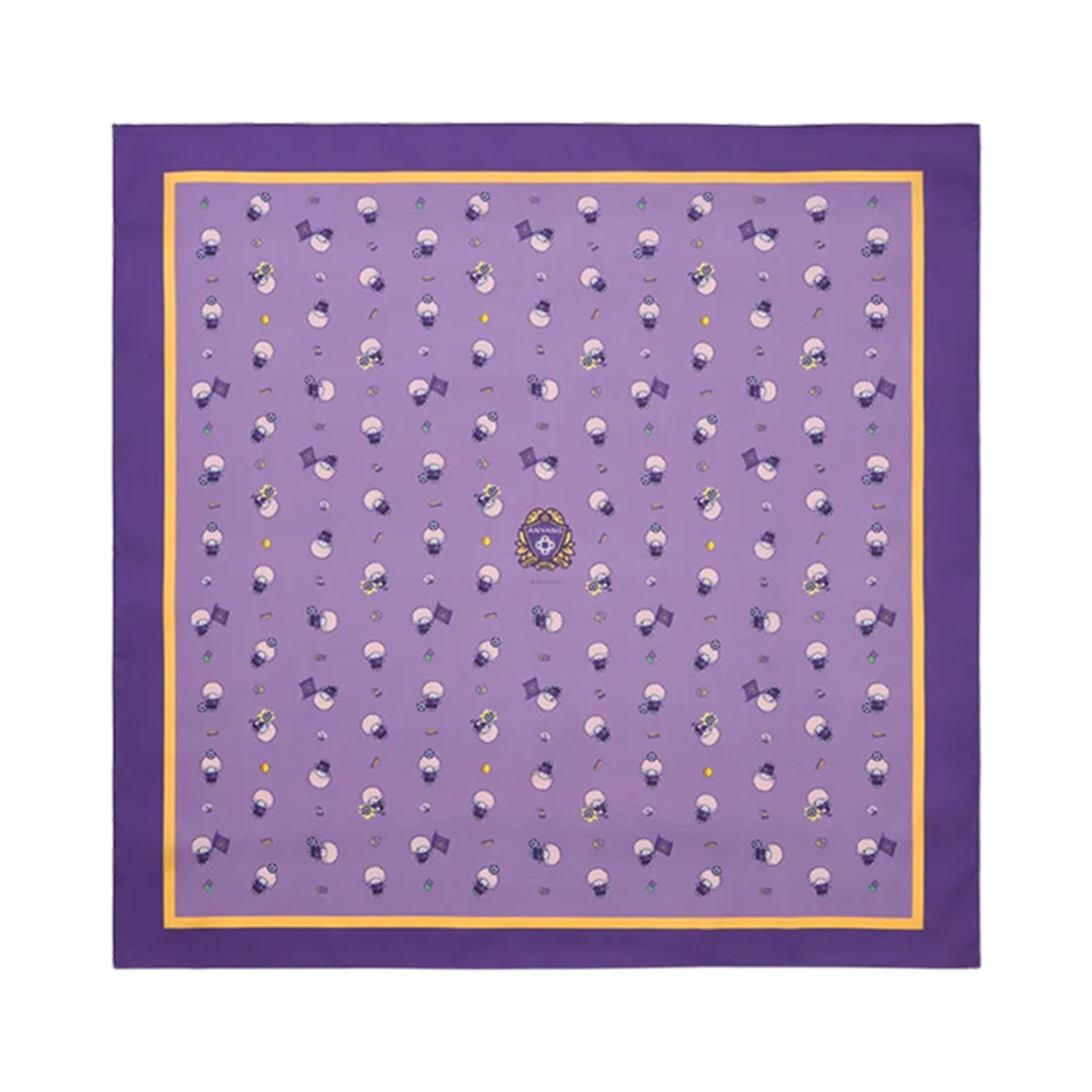 K 리그 x 산리오 캐릭터즈 2025 반다나 마이 스위트 피아노 FC 안양 퍼플(K League x Sanrio Characters 2025 Bandana My Sweet Piano FC Anyang Purple)