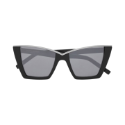 Saint Laurent SL 570 Cat-Eye Sunglasses Black