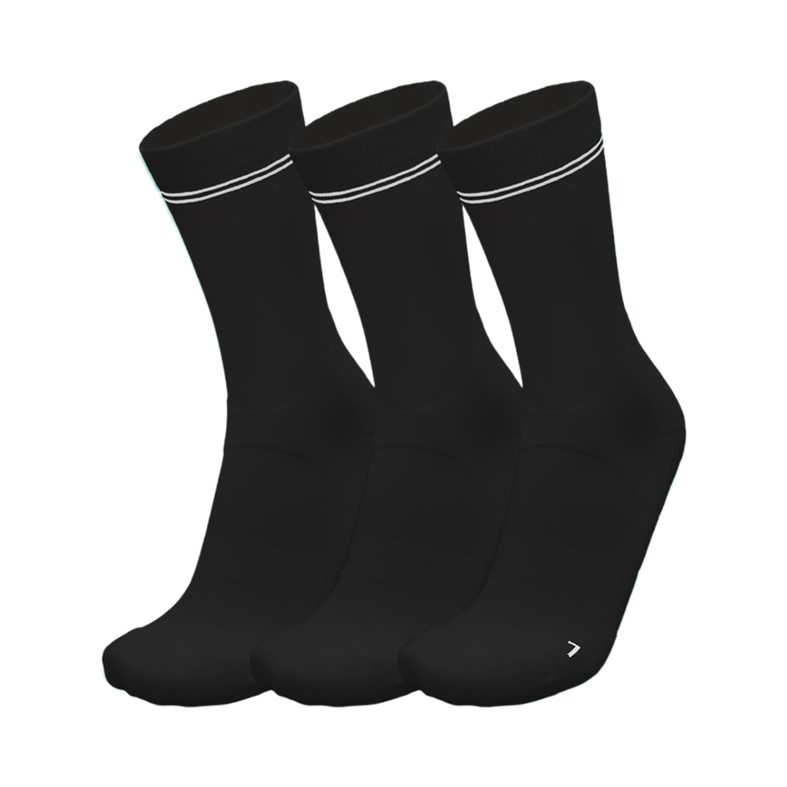 삭스업 컴프레션 러닝 크루삭스 블랙 (3 pack)(Socks Up Compression Running Crew Socks Black (3 pack))