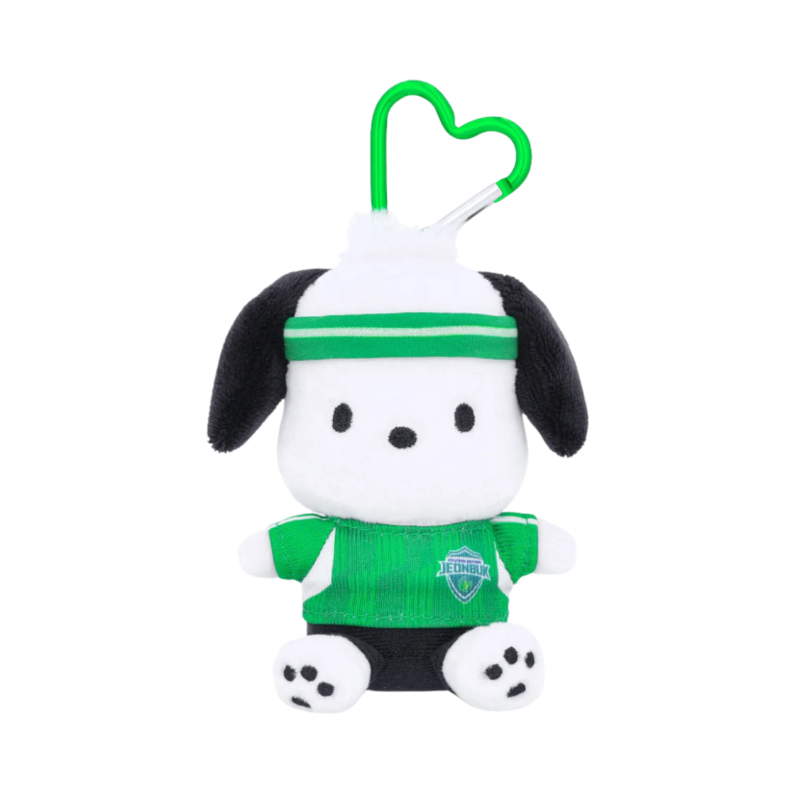 - K League x Sanrio Characters Plush Keyring Pochacco