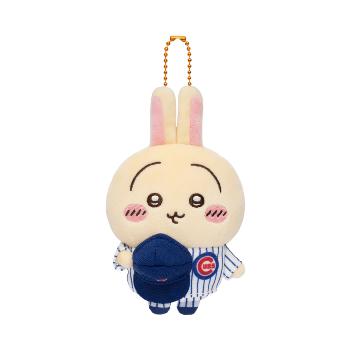 치이카와 x MLB 도쿄 시리즈 마스코트 키링 우사기 시카고 컵스(Chiikawa x MLB Tokyo Series Mascot Keyring Usagi Chicago Cubs)