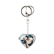 NewJeans Get Up Metal Mirror Keyring Minji