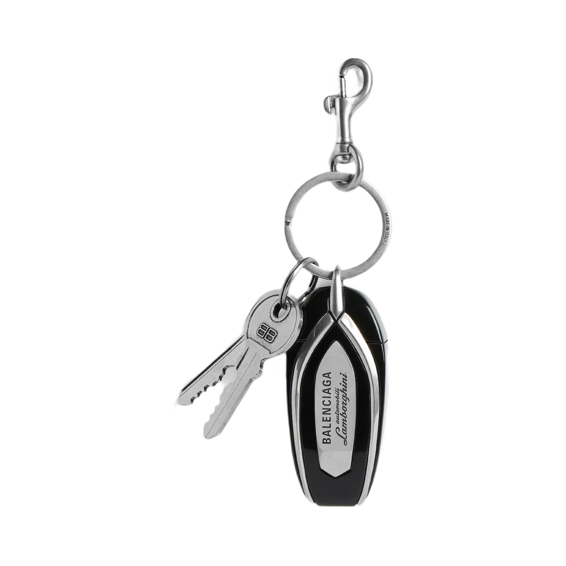 발렌시아가 x 오토모빌리 람보르기니 카 키 참 실버 블랙(Balenciaga x Automobili Lamborghini Car Key Charm Silver Black) - 2