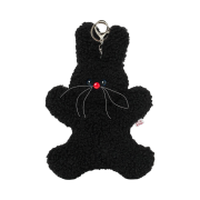 Lelbobrown Bunny Oversize Keyring Happy Bunny