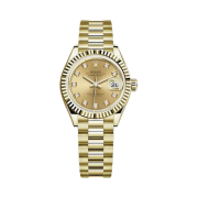 Rolex Lady-Datejust 28mm 279178 Champagne Diamond-Set President