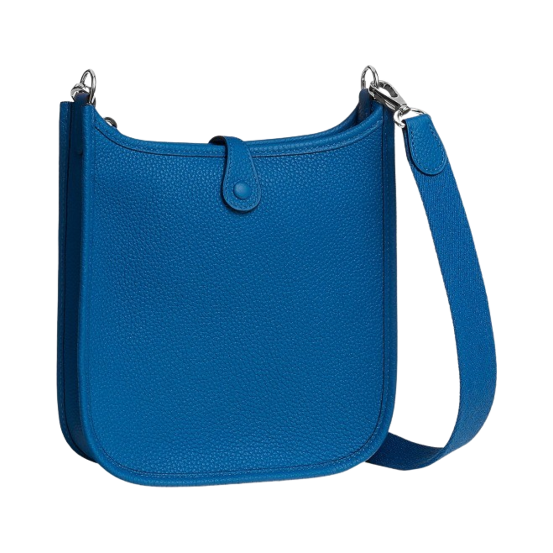 H077640CKAV Hermes Evelyne 16 Amazone Bag Maurice & Palladium Bleu France - #3