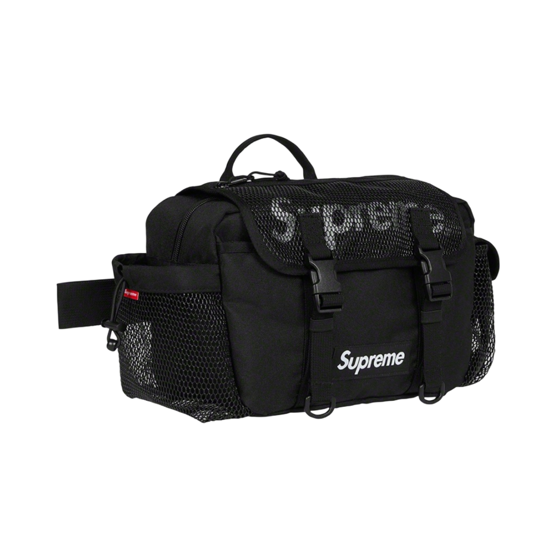 슈프림 메쉬 웨이스트백 블랙 - 20SS(Supreme Mesh Waist Bag Black - 20SS) - 2
