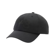 Y-3 Logo Cap Black