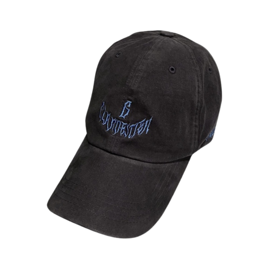24SSUMCCSBS Undermycar Gashutein 6 Clandestien Washed Ball Cap Bluesteel - 24SS