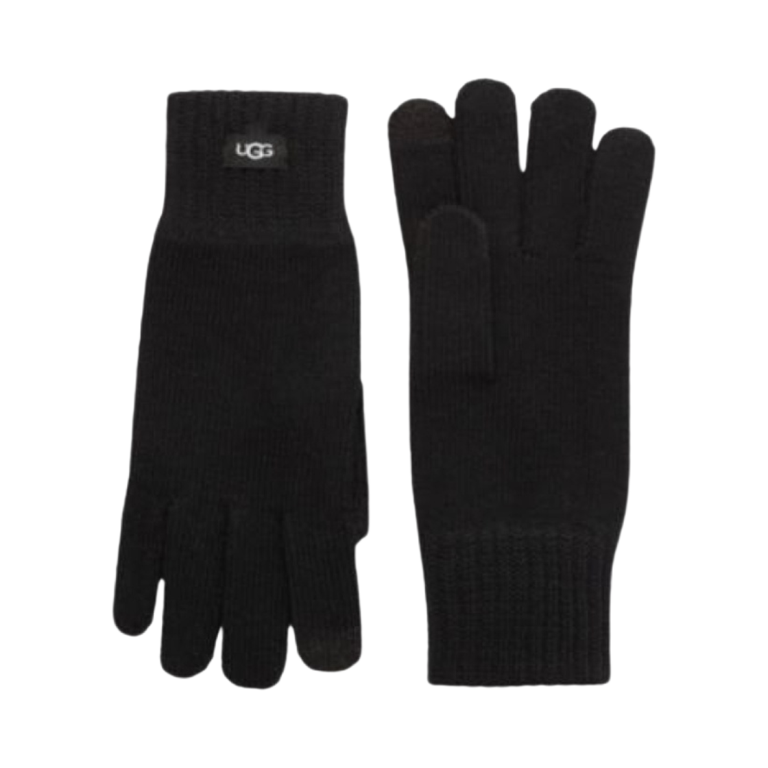(W) 어그 니트 테크 글로브 블랙((W) UGG Knit Tech Gloves Black)