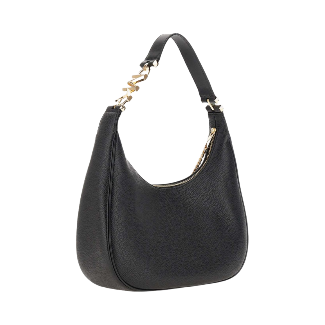 마이클 코어스 파이퍼 라지 페블 레더 숄더백 블랙(Michael Kors Piper Large Pebbled Leather Shoulder Bag Black) - 2