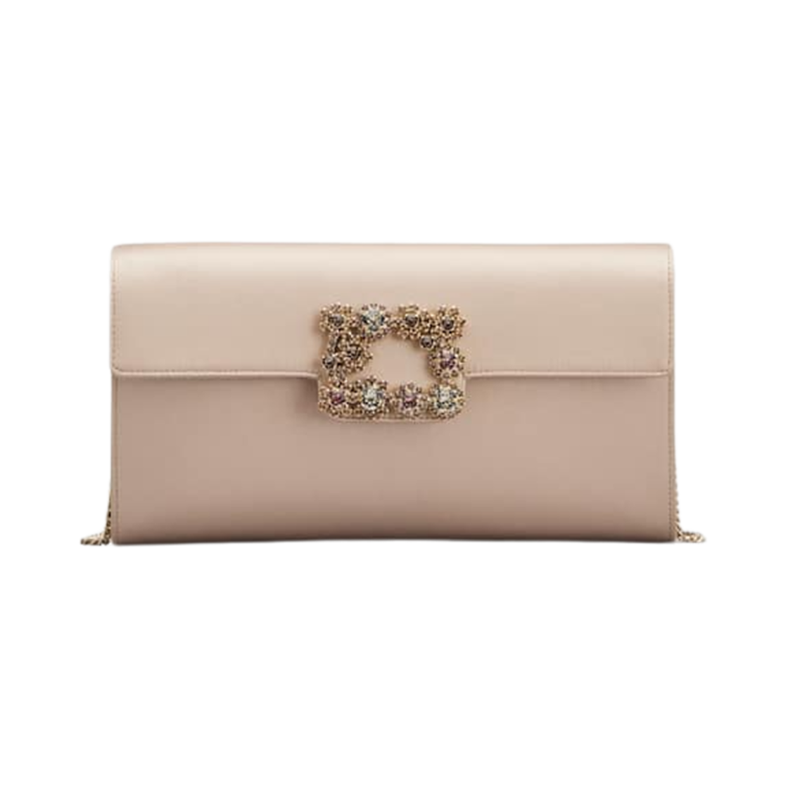 로저 비비에 플라워 스트라스 버클 클러치 핑크(Roger Vivier Flower Strass Buckle Clutch Pink)