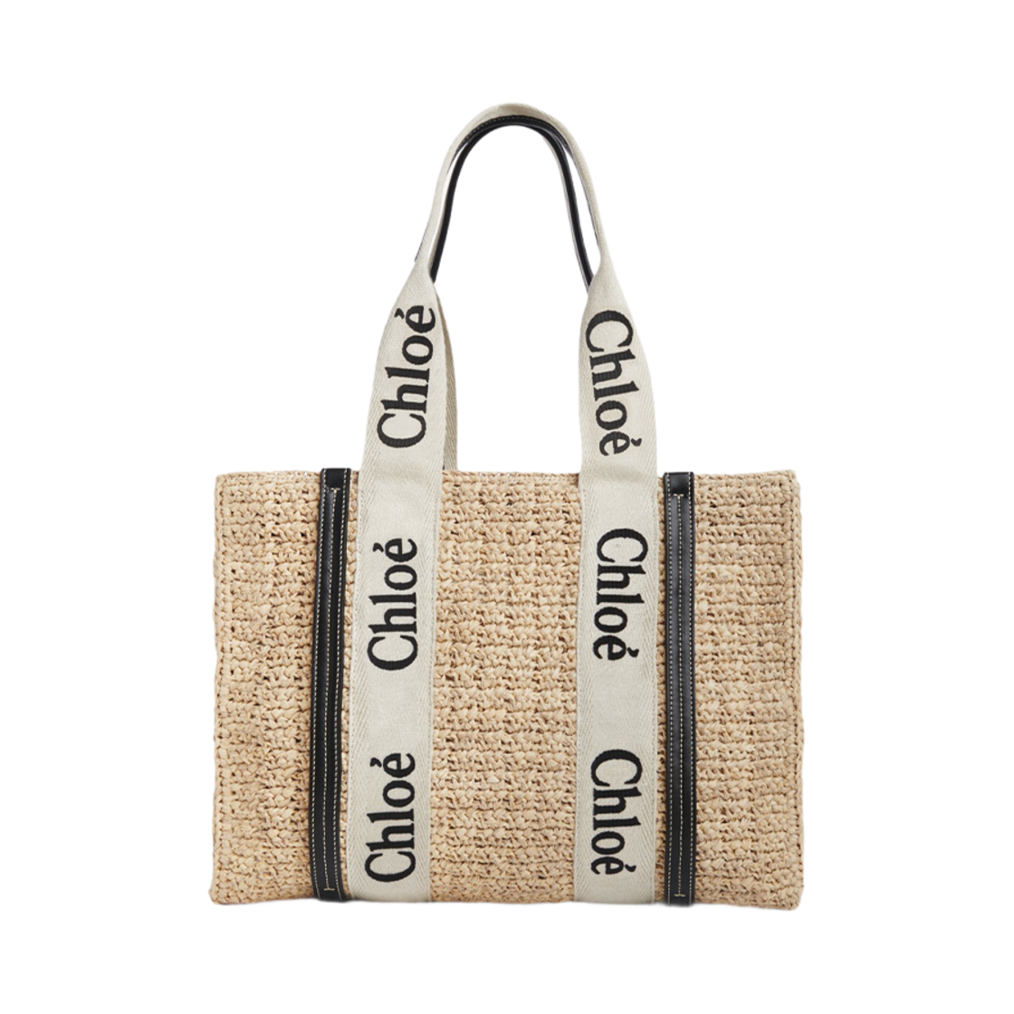 CHC23AS383K8620H Chloe Medium Woody Tote Bag Sand