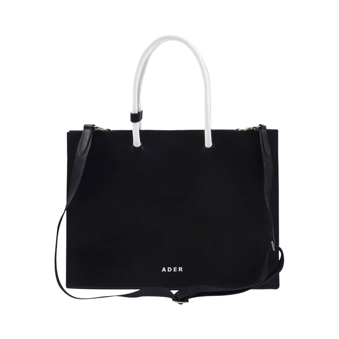 ★韓国の人気★【Ader Error】★Wide Shopper Bag Noi.r★ 아더에러 와이드 쇼퍼백 느와르 | Ader Error | KREAM