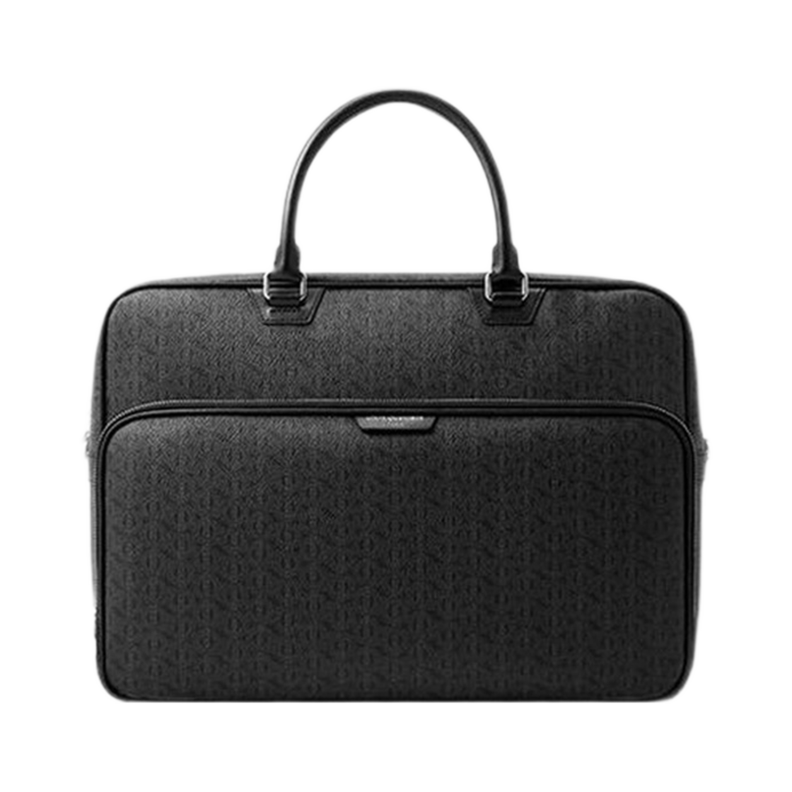 LVMQ3MG10MD1BL0211 Louis Quatorze New Monogram Double-Zip Briefcase Black - 대표 이미지 #1