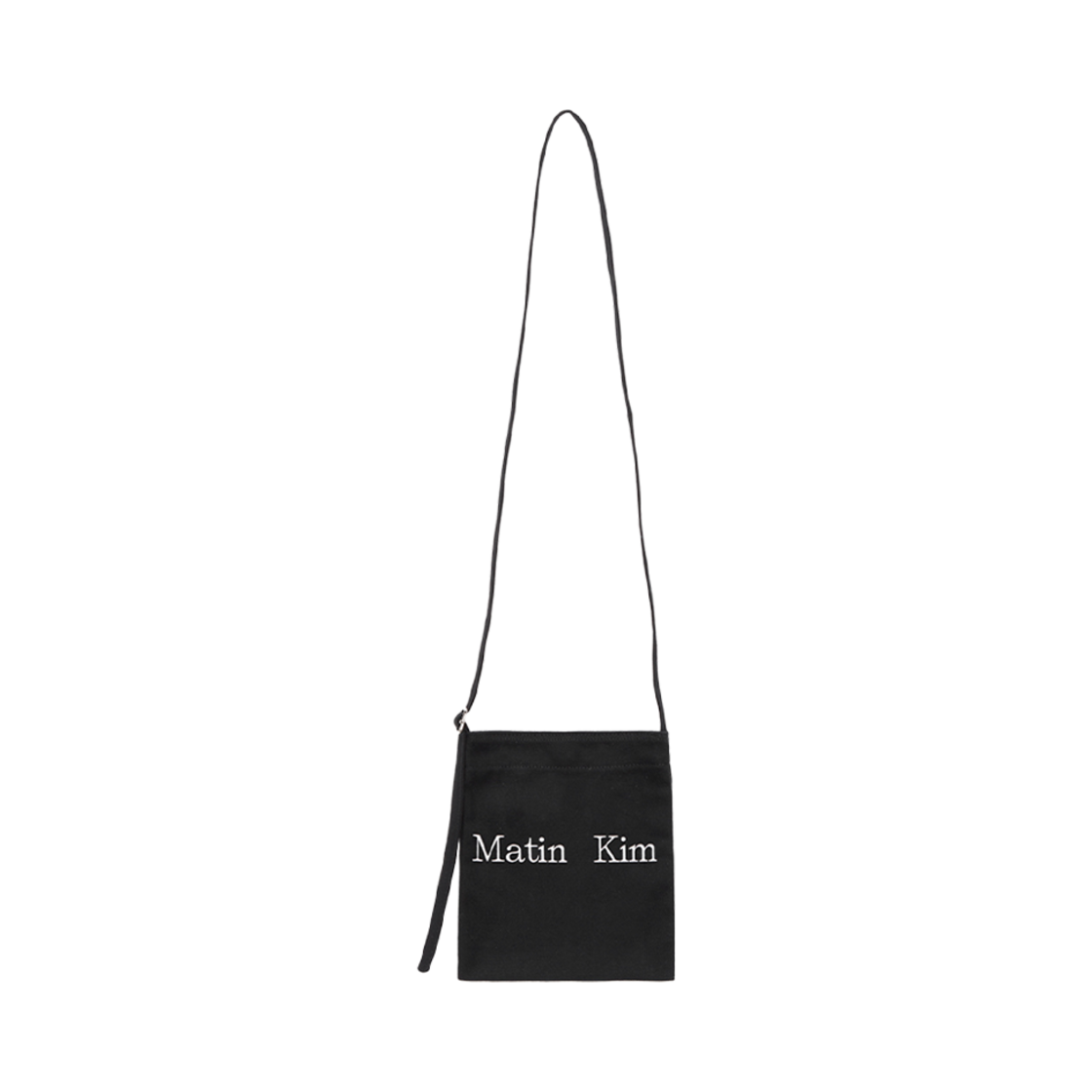 마뗑킴 마뗑 메신저 에코백 블랙