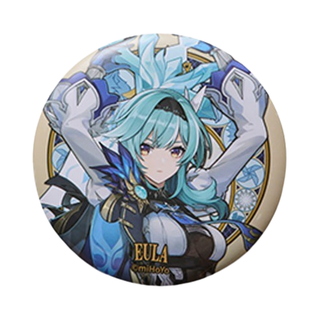 원신 캔뱃지 몬드 유라(Genshin Badge Mondstadt Theme Eula)