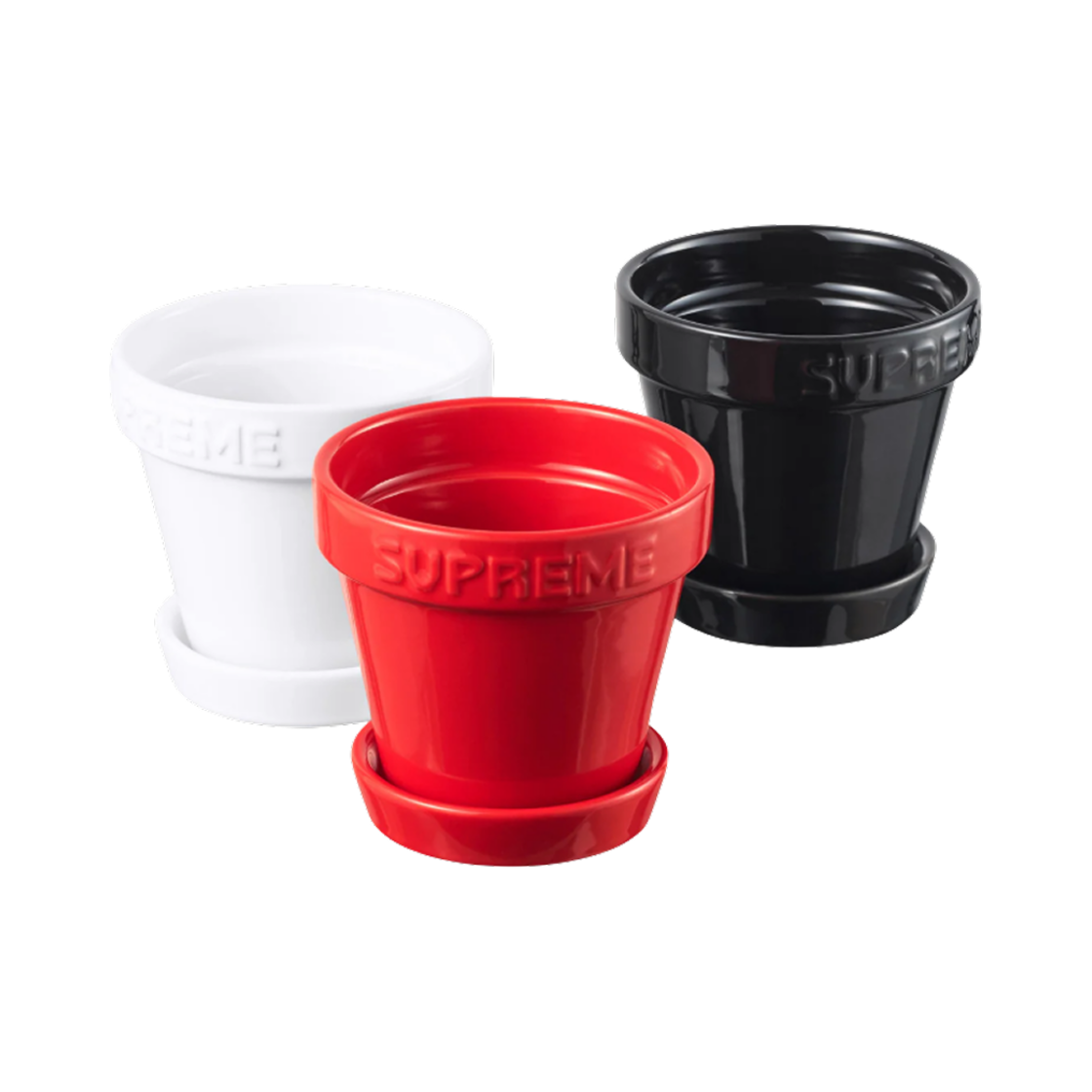 슈프림 미니 플랜터스 멀티컬러 (3개 세트) - 25SS(Supreme Mini Planters Multicolor (Set of 3) - 25SS)
