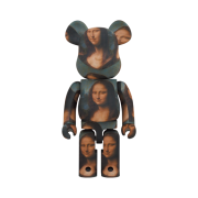 Bearbrick x Louvre Leonardo De Vinci Mona Lisa 1000%