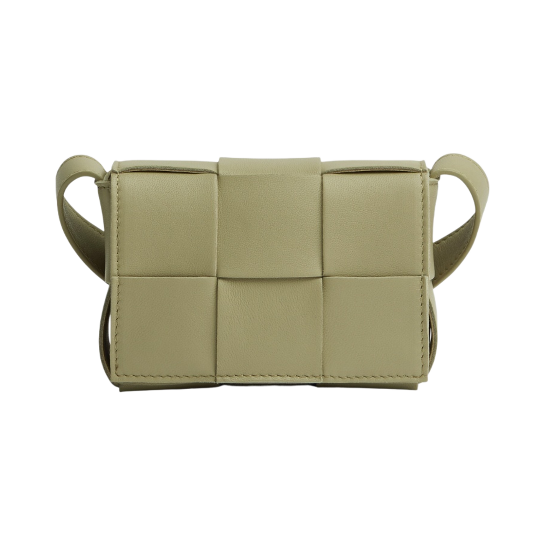 보테가 베네타 미니 레더 카세트백 트래버틴(Bottega Veneta Mini Leather Cassette Travertine) - 1