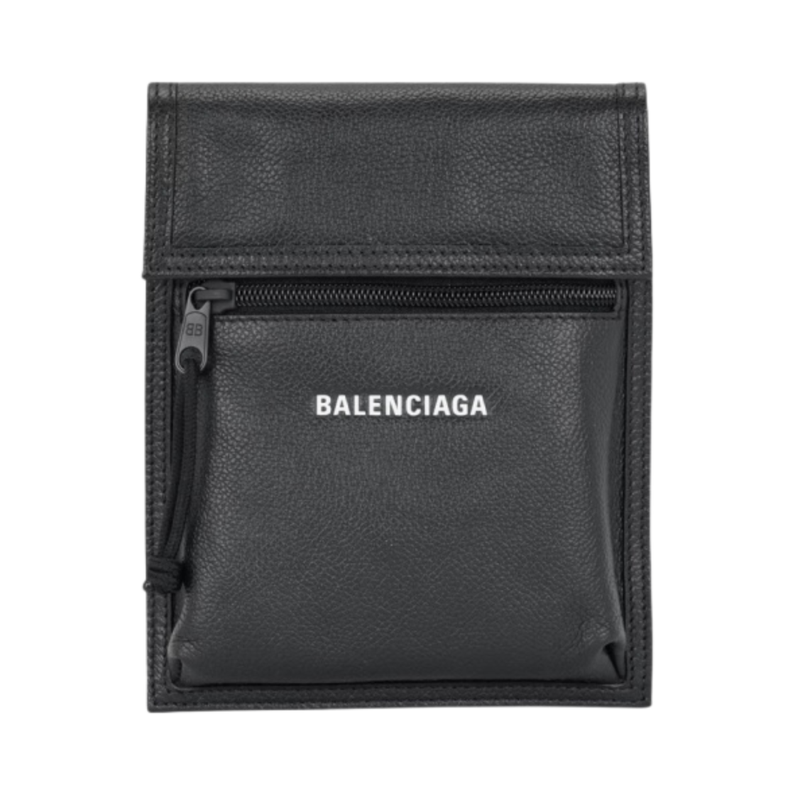 발렌시아가 스몰 익스플로러 파우치 메신저백 블랙