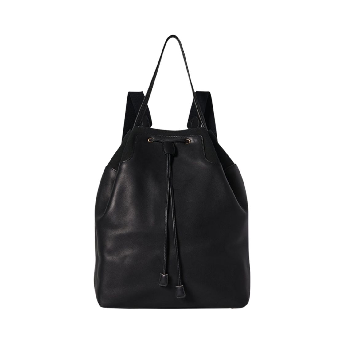 더 로우 레더 스프링 백팩 11 블랙(The Row Spring Backpack 11 in Leather Black) - 1