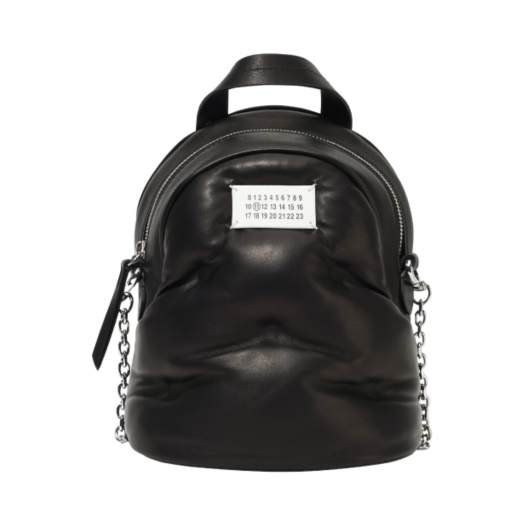 S56WA0014P4300T8013 Maison Margiela Glam Slam Backpack Black