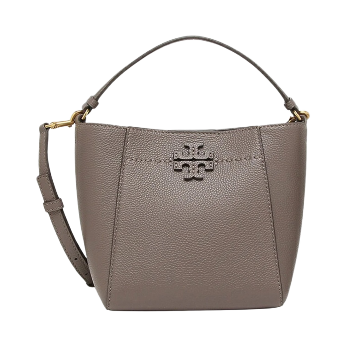 토리버치 맥그로우 스몰 버킷백 실버 메이플(Tory Burch Mcgraw Small Bucket Bag Silver Maple)