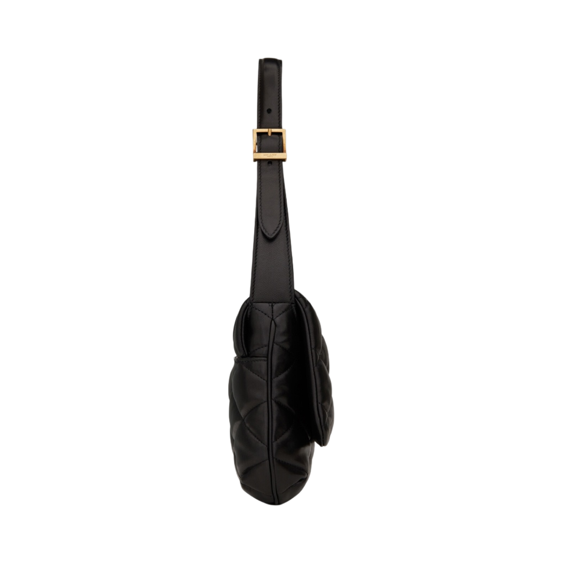 생로랑 퀼티드 램스킨 LE 57 숄더백 블랙(Saint Laurent Quilted Lambskin LE 57 Shoulder Bag Black) - 2