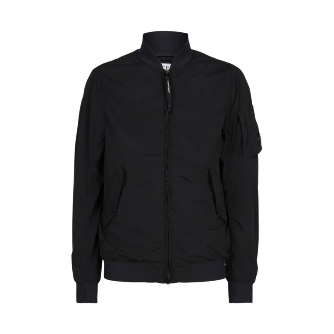 C.P. 컴퍼니 나이크라-R 봄버 자켓 블랙 - 23SS(C.P. Company Nycra-R Bomber Jacket Black - 23SS) - 1