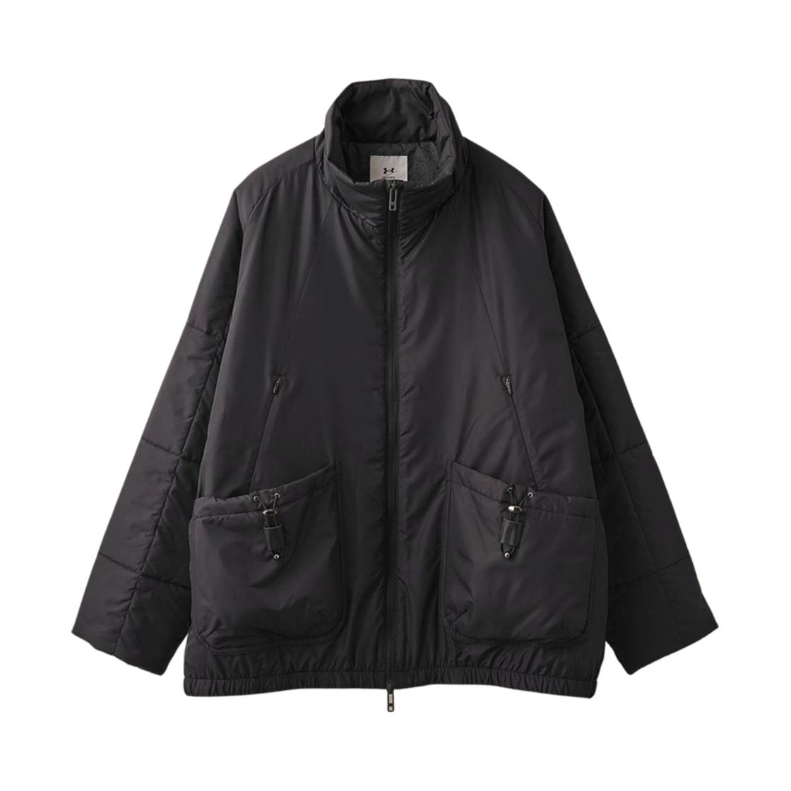 언더아머 x 유나이티드 애로우 패딩 풀 집업 블루종 블랙(Under Armour x United Arrows Padding Full Zip Blouson Black)