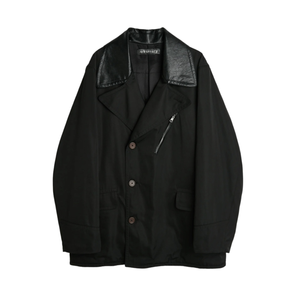 ジャケット・アウター OUR LEGACY SCOOTA COAT BLACK DRAPE TECH OUR LEGACY SCOOTA COAT BLACK DRAPE TECH