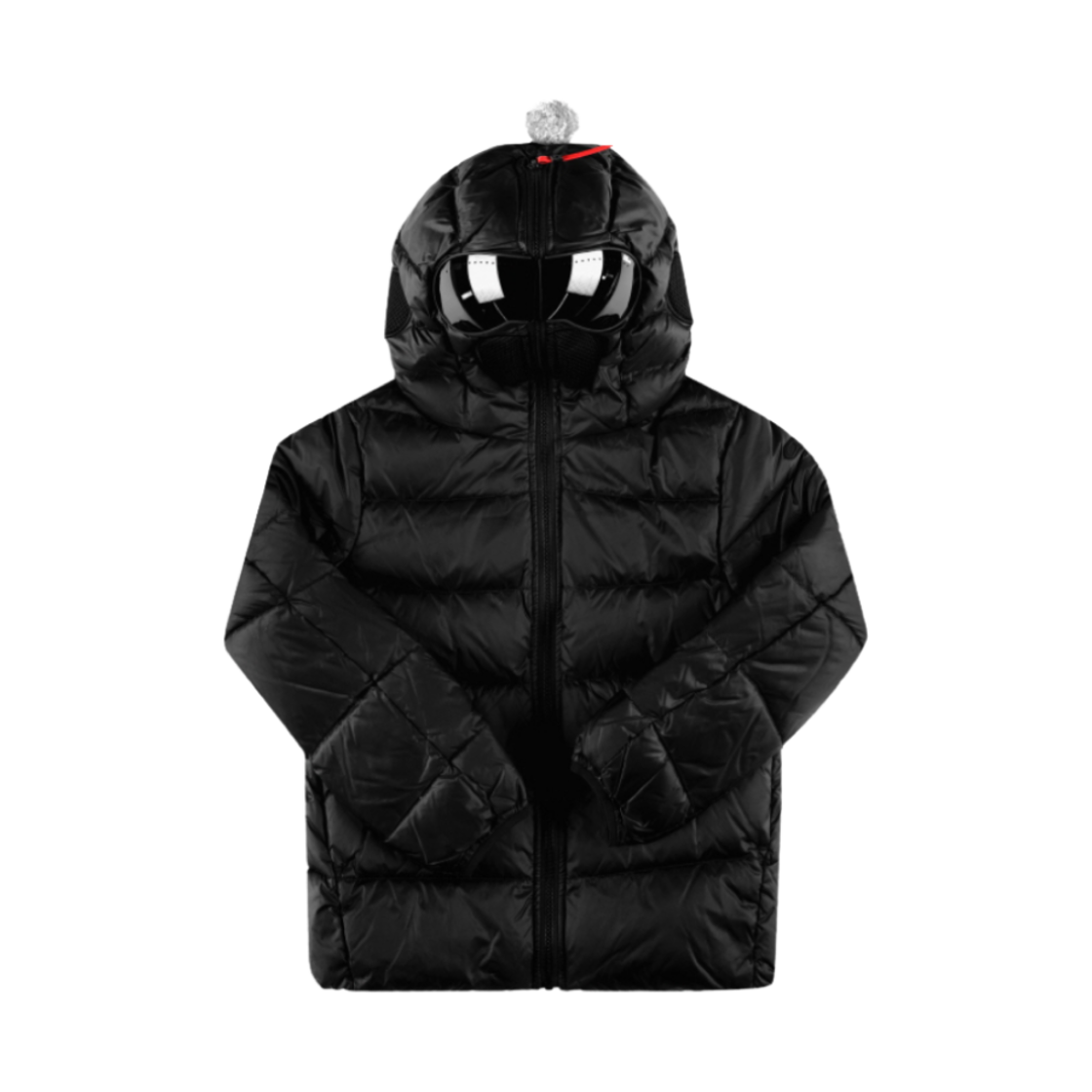 (키즈) AI 라이더스 립스탑 고글 다운 자켓 블랙((Kids) AI Riders Ripstop Goggle Down Jacket Black)