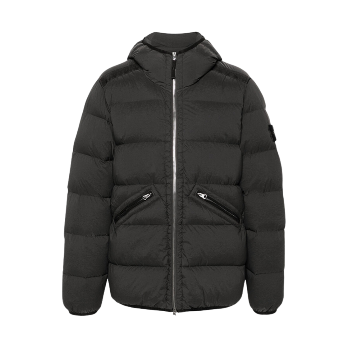 스톤 아일랜드 43128 심리스 터널 나일론 다운 자켓 리드 - 24FW(Stone Island 43128 Seamless Tunnel Nylon Down Jacket Lead - 24FW)