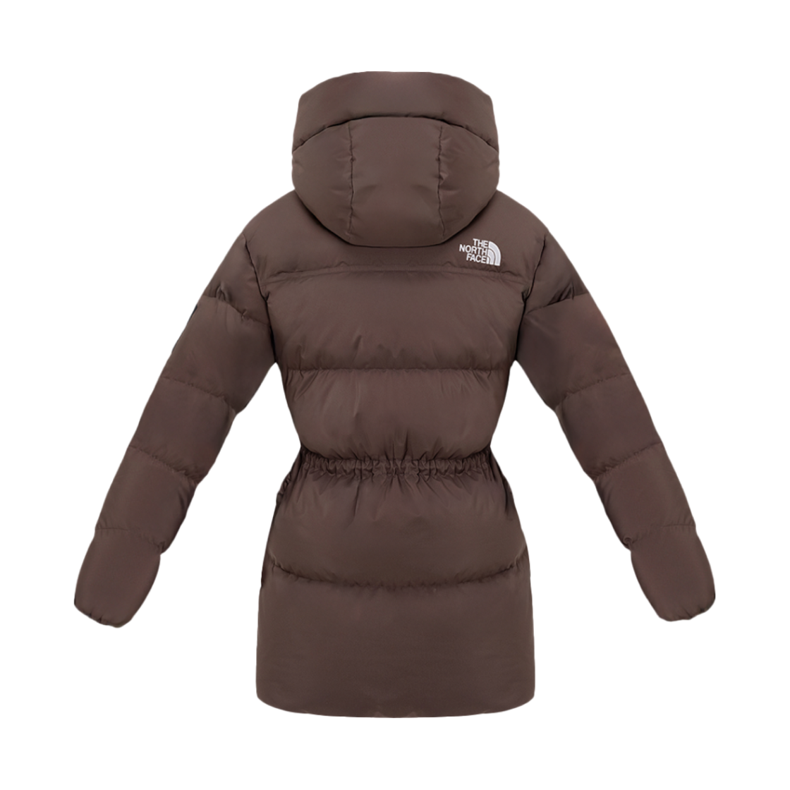 (W) 노스페이스 노벨티 눕시 미드 RDS 다운 자켓 브라운((W) The North Face Novelty Nuptse Mid RDS Down Jacket Brown) - 2