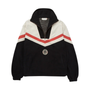 Honor the Gift Brushed Poly Track Anorak Black