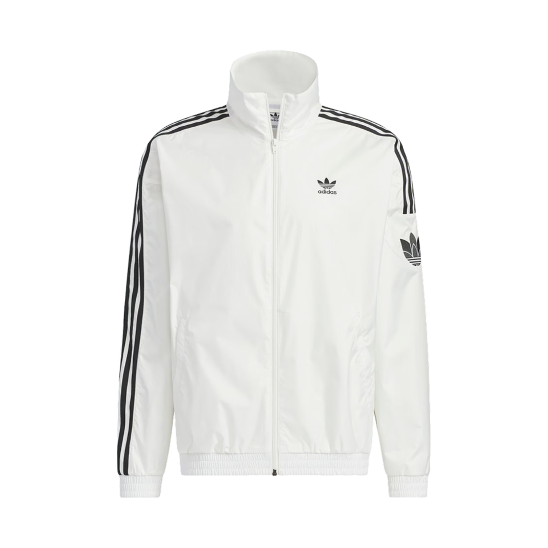新品2XL Adidas RETRO TREFOILジャケット JI7535 ADIDAS】Originals Retro Trefoil Track Top white ☆追跡可