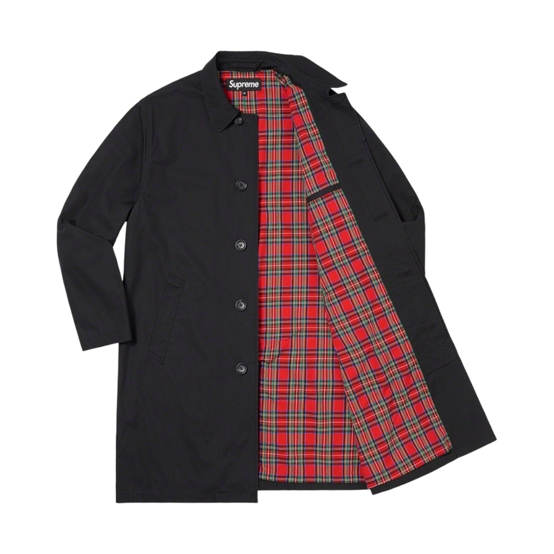 슈프림 필 트렌치 코트 블랙 - 22FW(Supreme PiL Trench Coat Black - 22FW) - 2