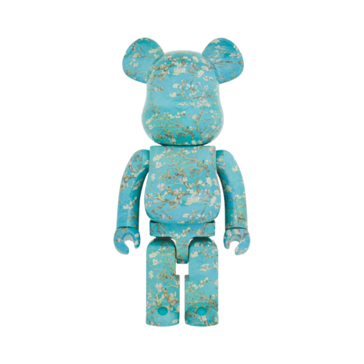 Bearbrick x Vincent Van Gogh Museum Almond Blossom 1000%