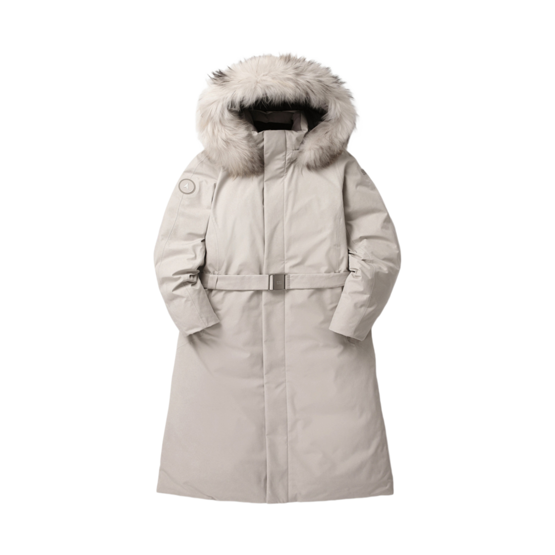 JKJDW23242GRI (W) Kolon Sport Antarctica Long Down Jacket Greige