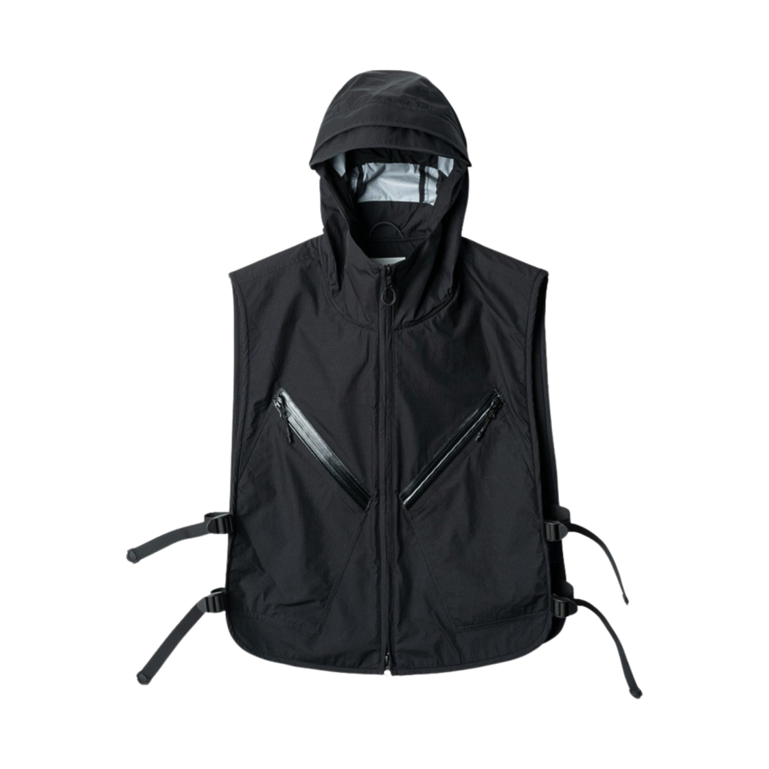 루트파인더 메뉴버 후디 베스트 블랙(Rootfinder Maneuver Hoody Vest Black)