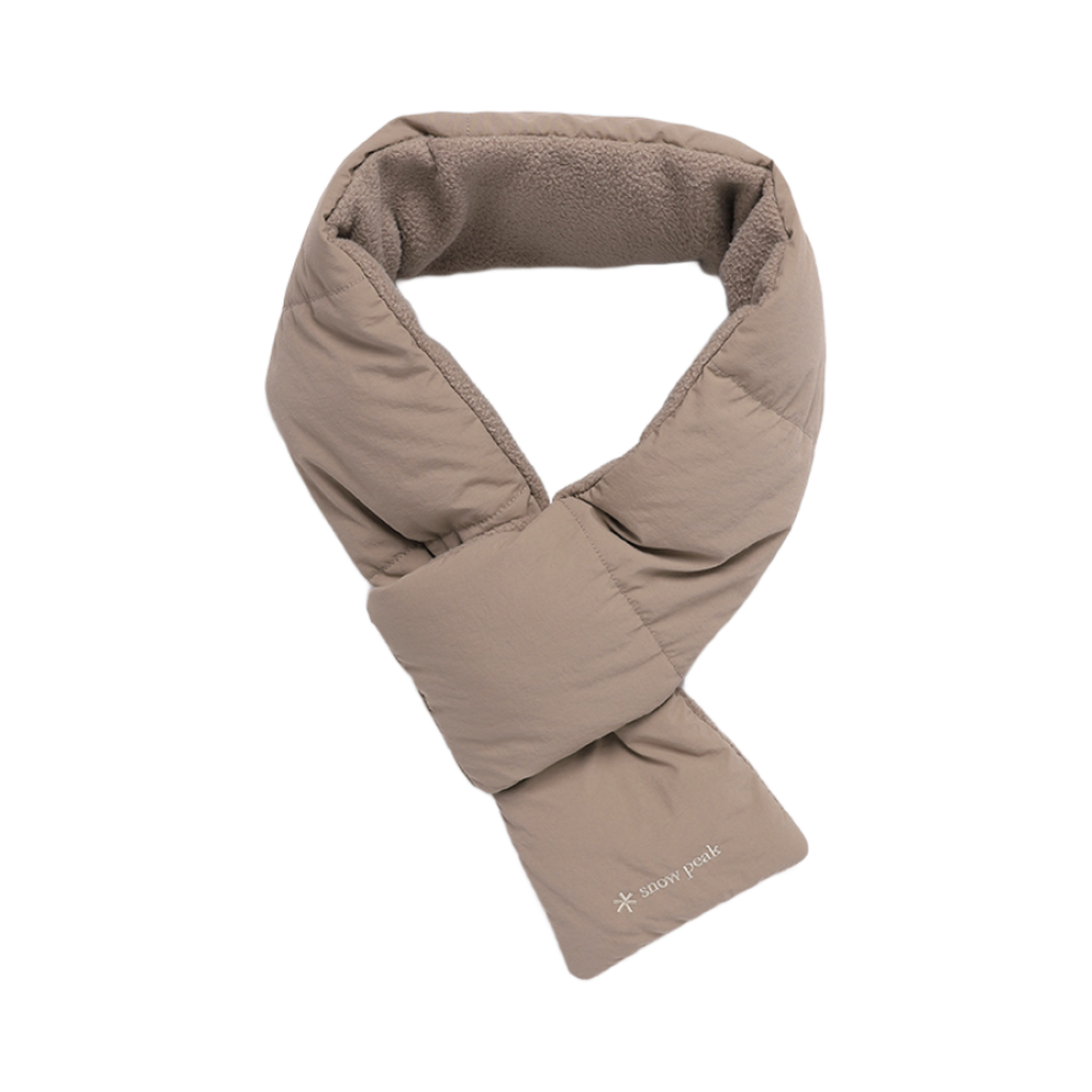 S24WUTWA12CA Snow Peak Padded Muffler Cocoa