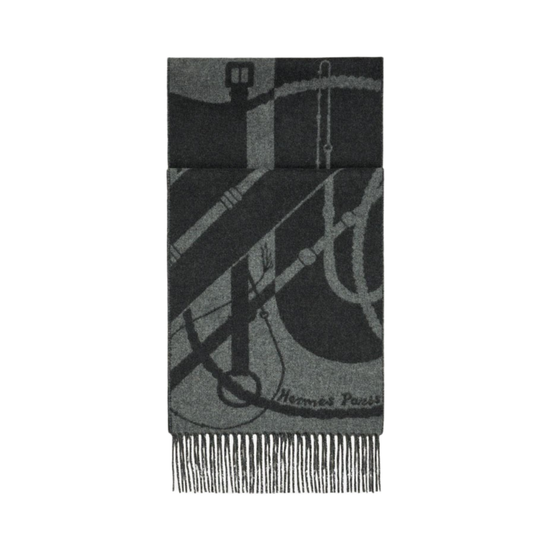 에르메스 클릭 클락 머플러 앙트라시트 그리 시네(Hermes Clic Cliac Muffler Anthracite Gris Chine) - 1