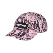 Supreme Snakeskin Corduroy Camp Cap Pink - 20FW